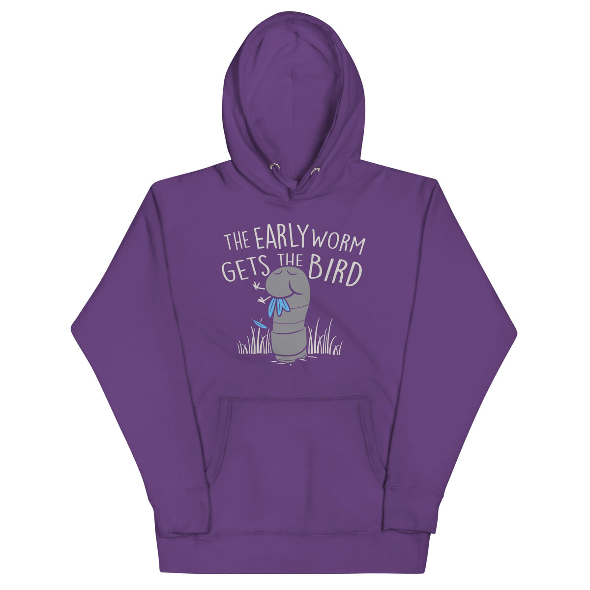 The Early Worm Gets Bird Unisex Hoodie product image 3
