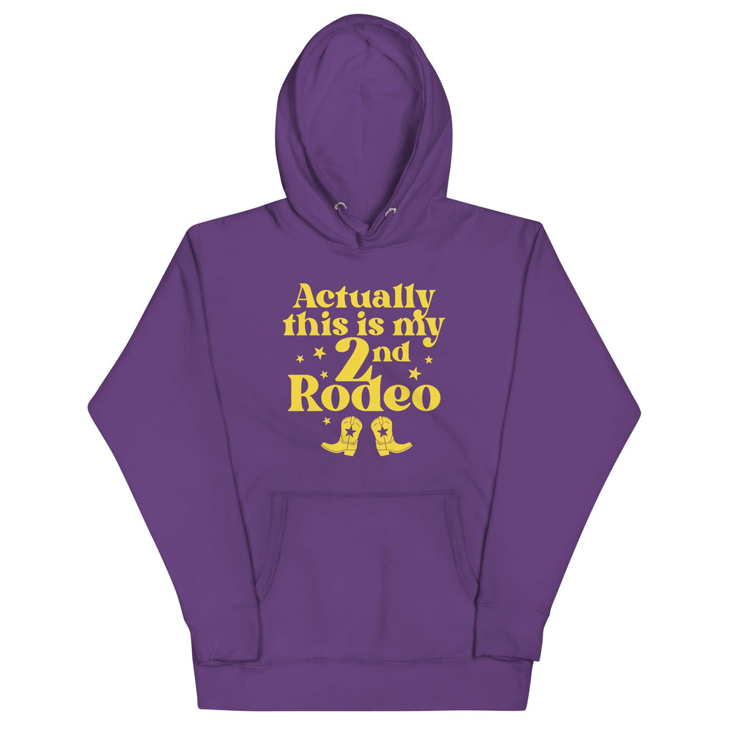 Actually This Is My 2nd Rodeo Unisex Hoodie product image 5