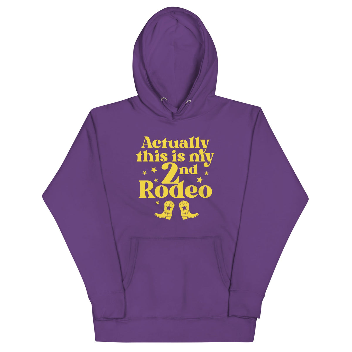Actually This Is My 2nd Rodeo Unisex Hoodie product image 5