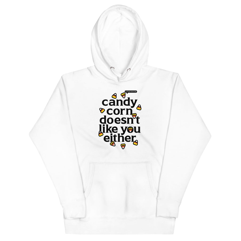 Candy Corn Doesn't Like You Either Unisex Hoodie product image 4