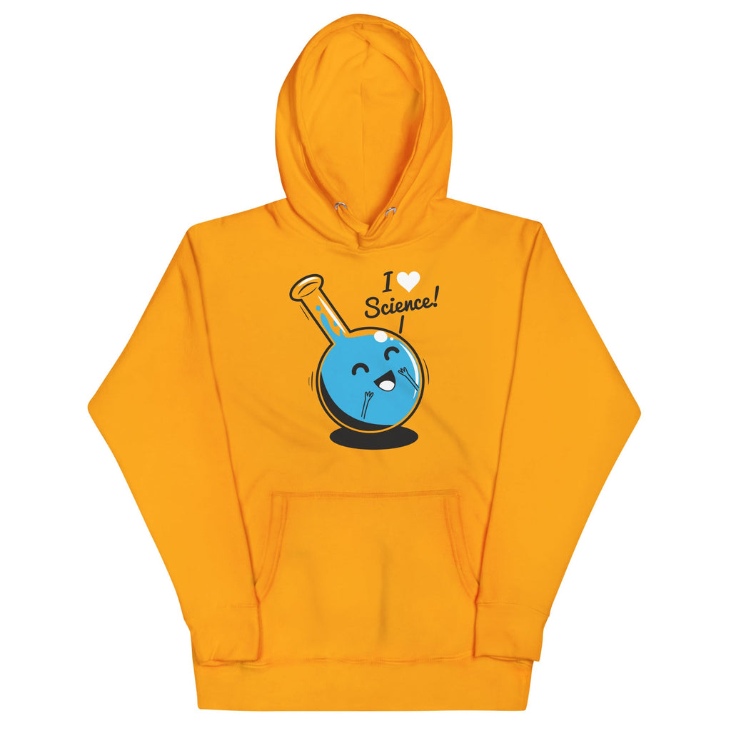 I Heart Science Unisex Hoodie product image 4