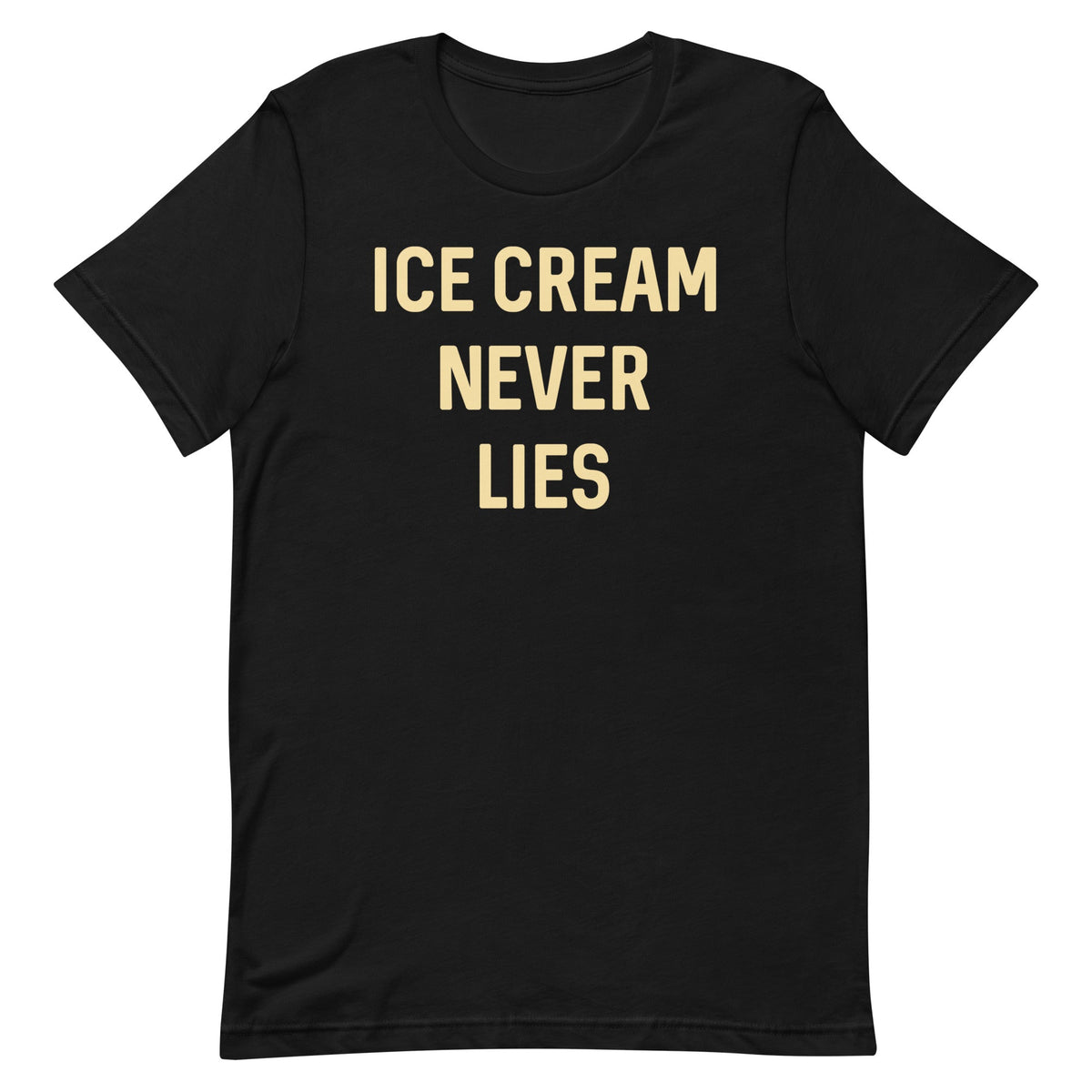 Ice Cream Never Lies Men's Signature Tee product image 1