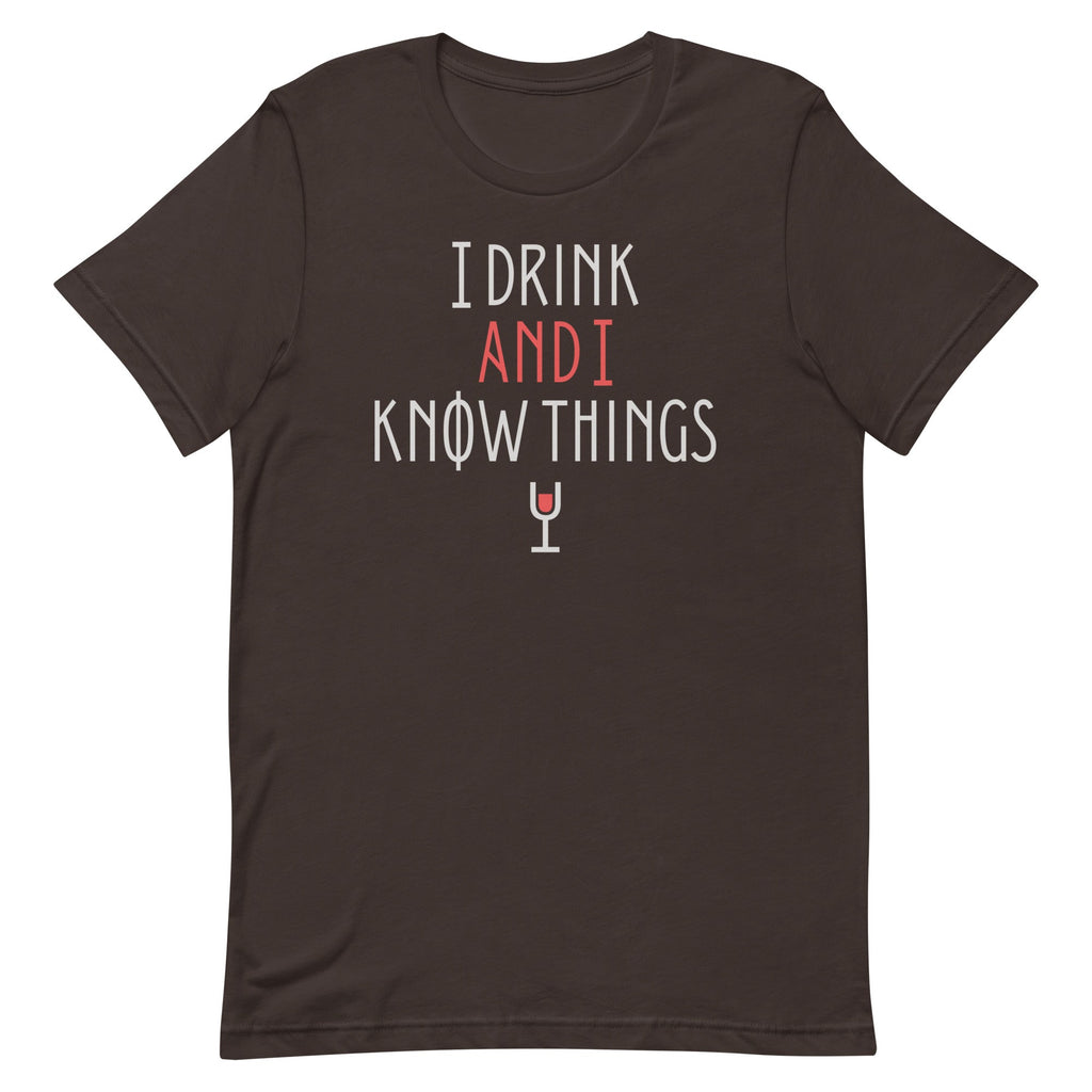 I Drink And I Know Things Men's Signature Tee product image 1