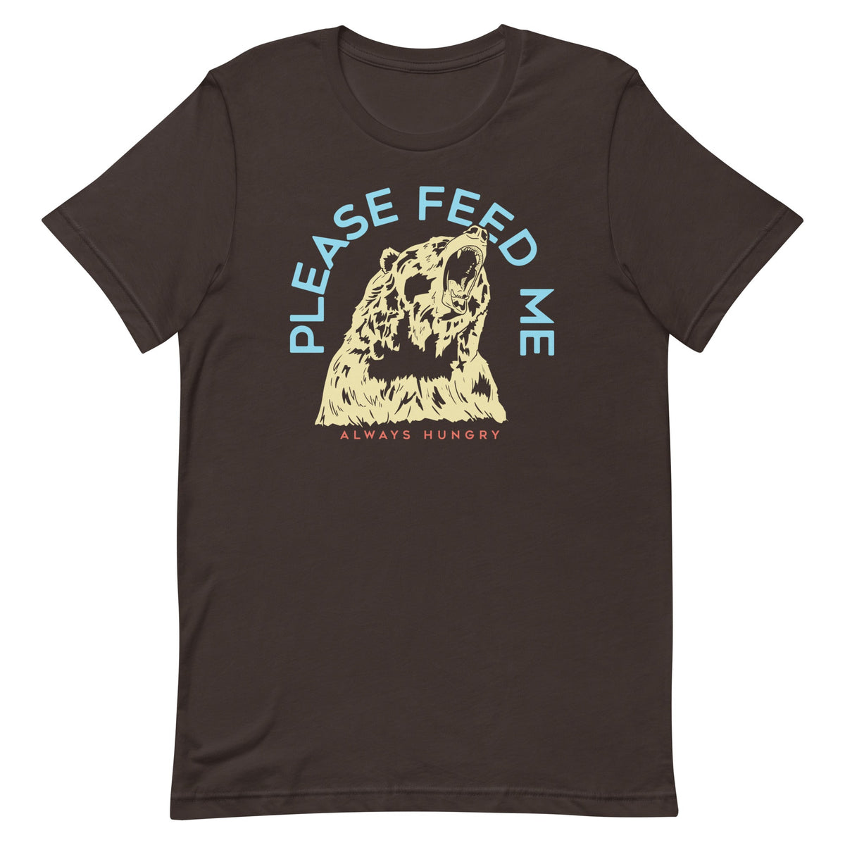 Please Feed Me, Always Hungry Men's Signature Tee product image 3