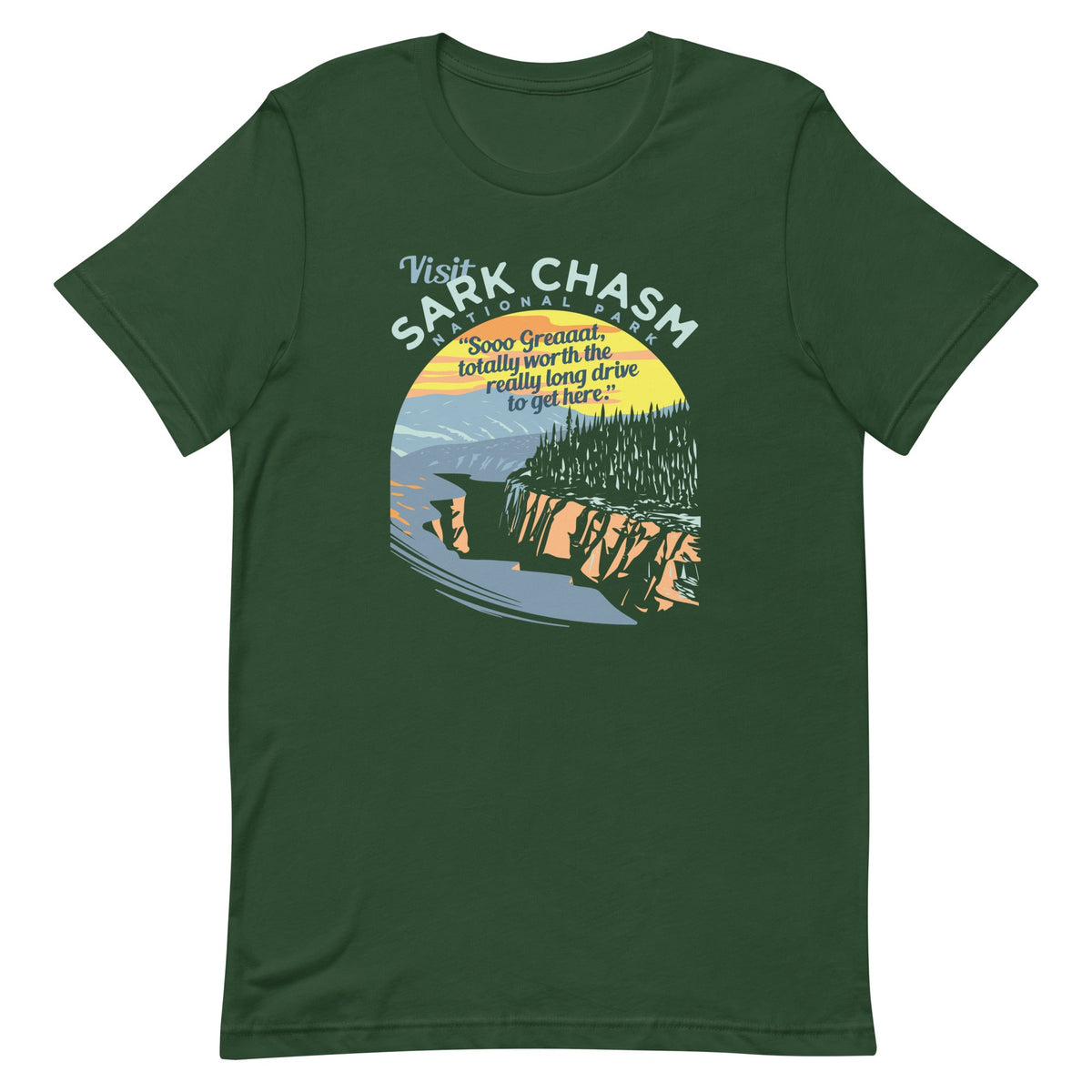 Visit Sark Chasm Men's Signature Tee product image 3