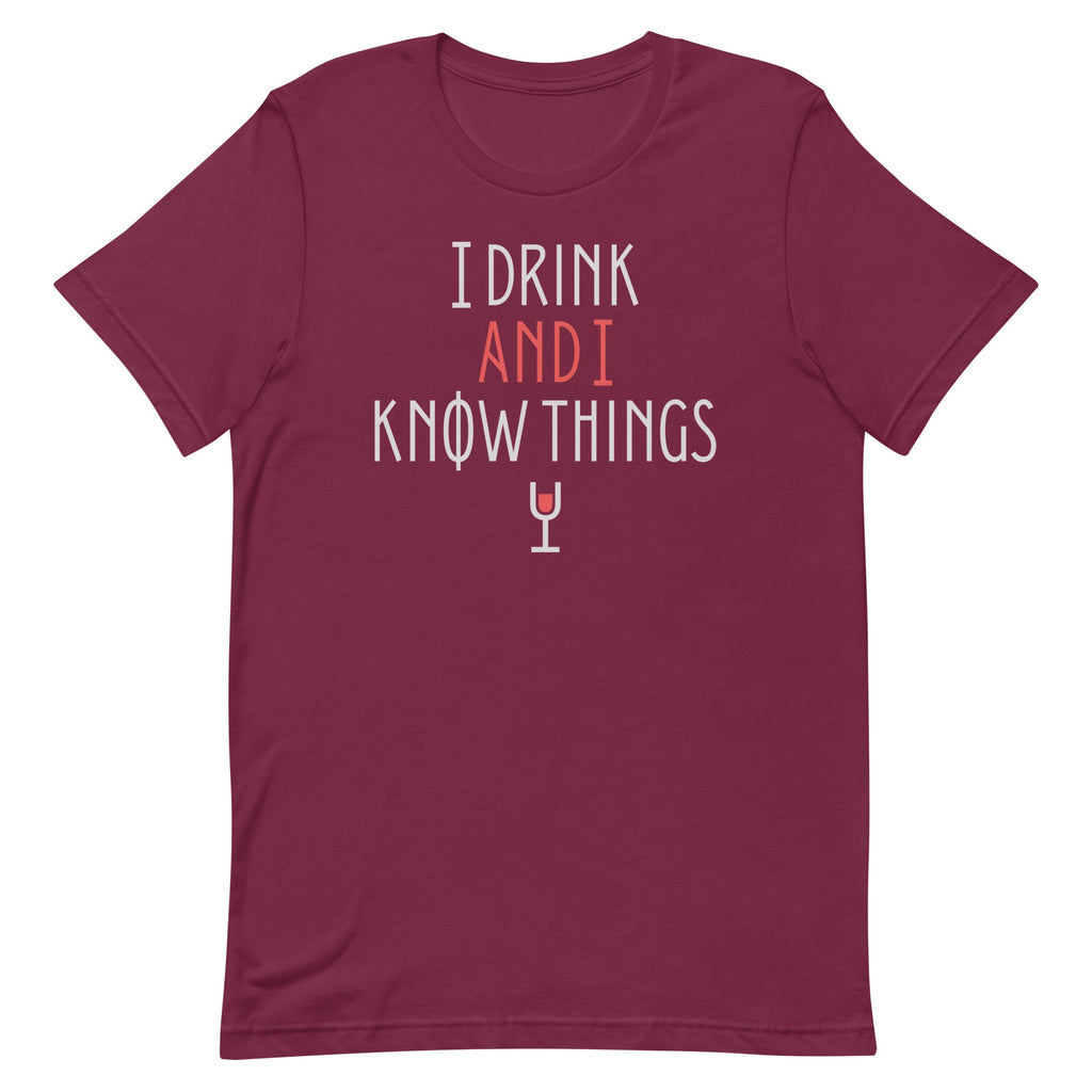 I Drink And I Know Things Men's Signature Tee product image 3