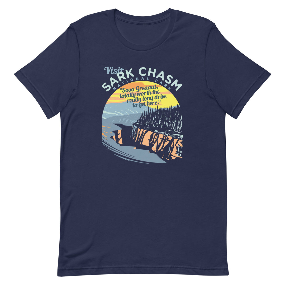 Visit Sark Chasm Men's Signature Tee product image 1
