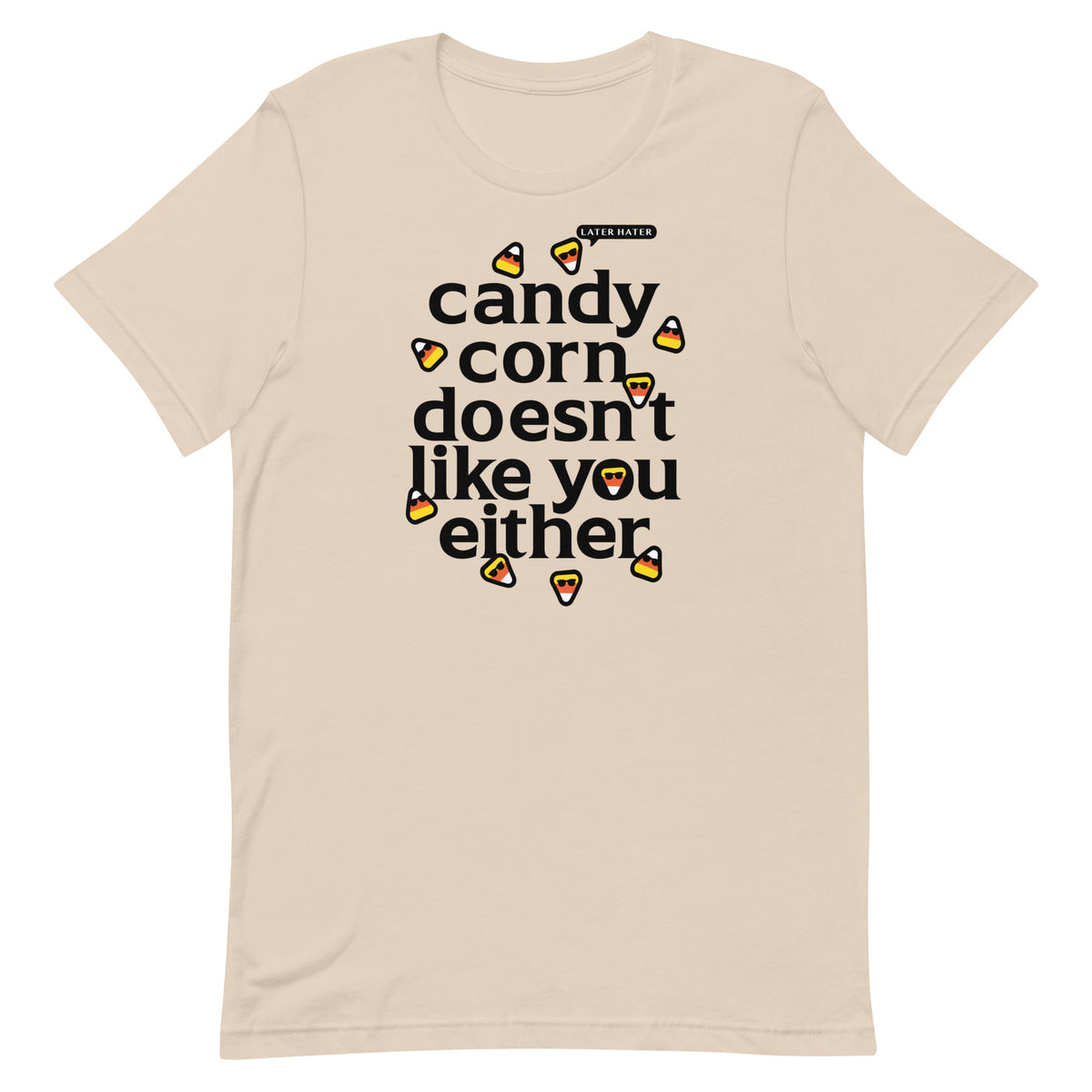 Candy Corn Doesn't Like You Either Men's Signature Tee product image 4
