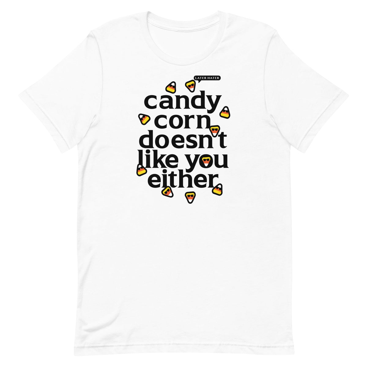 Candy Corn Doesn't Like You Either Men's Signature Tee product image 5