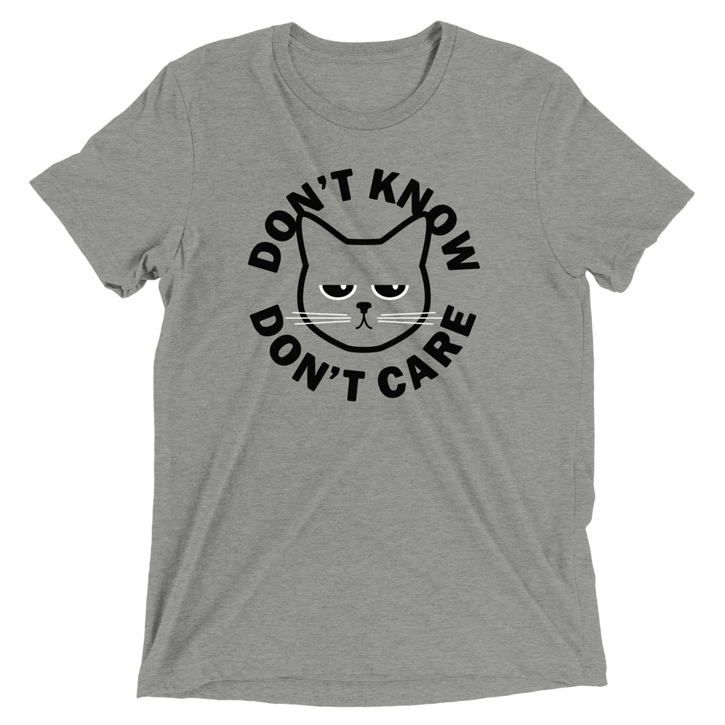 Don't Know Care Men's Tri-Blend Tee product image 1