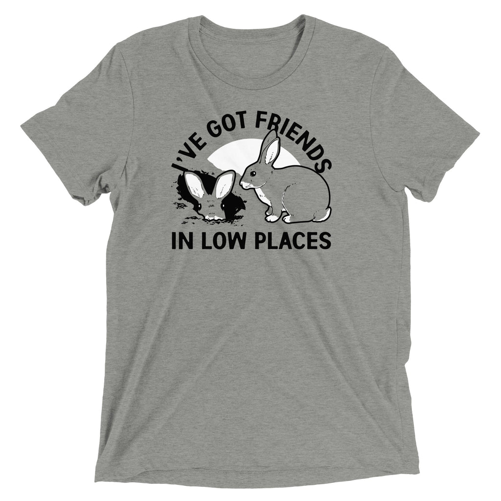 I've Got Friends In Low Places Men's Tri-Blend Tee product image 1