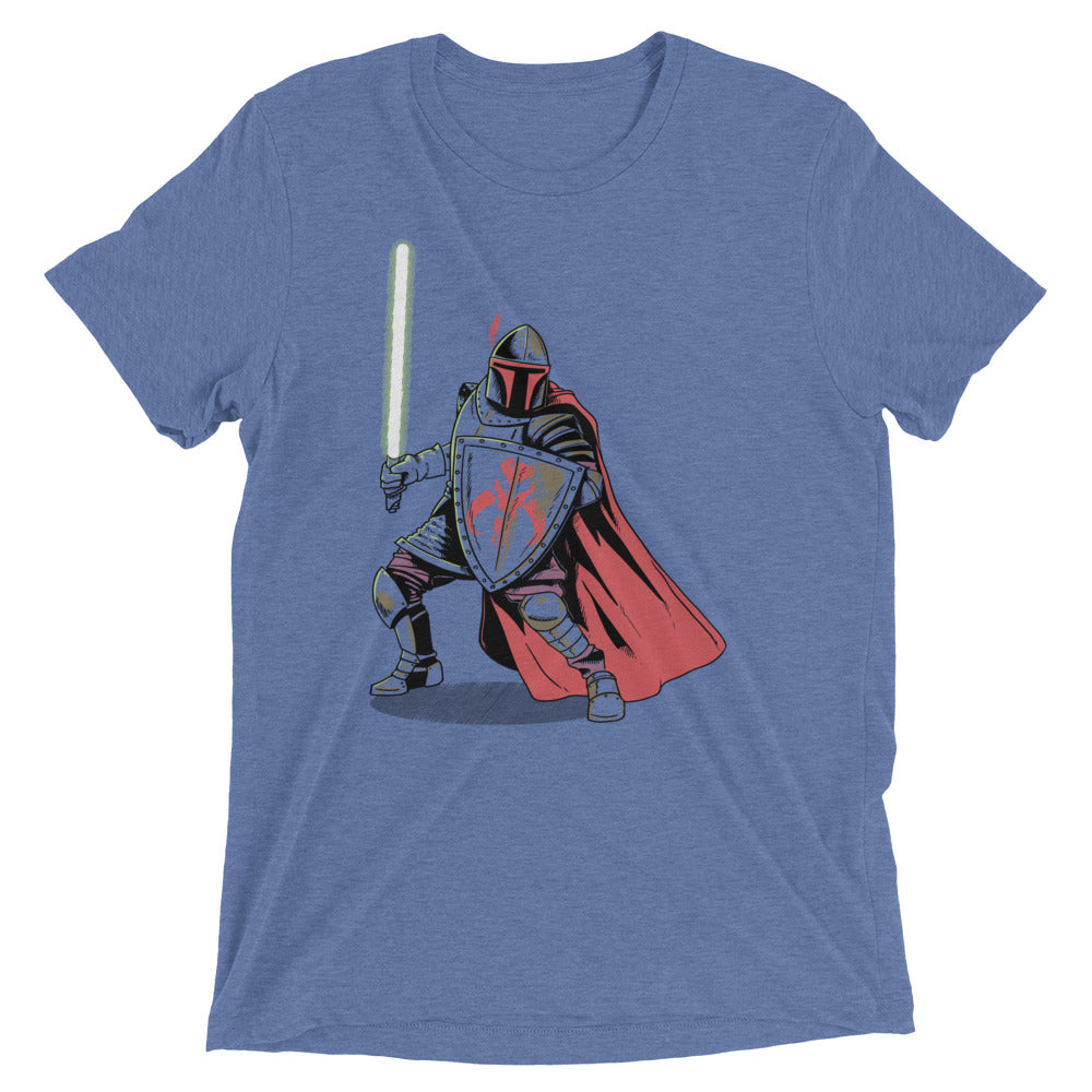 Mandalorian Knight Men's Tri-Blend Tee product image 4