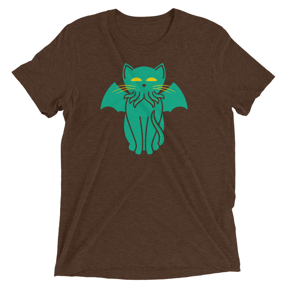 Cathulhu Men's Tri-Blend Tee product image 3