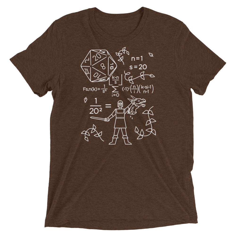 The Science Of A RPG Men's Tri-Blend Tee product image 3