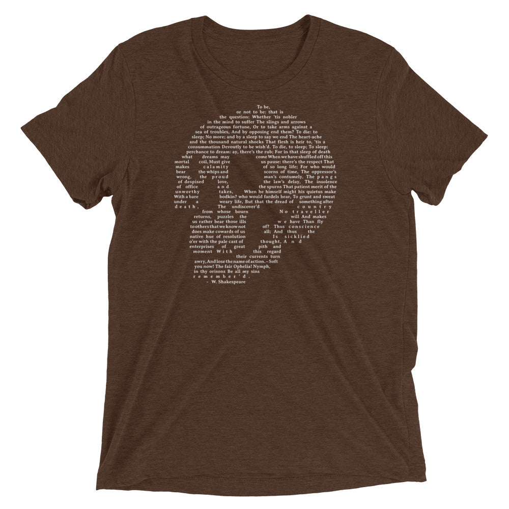 Hamlet Soliloquy Men's Tri-Blend Tee product image 3