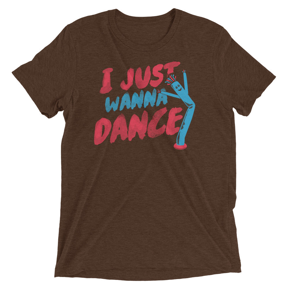 I Just Wanna Dance Men's Tri-Blend Tee product image 3