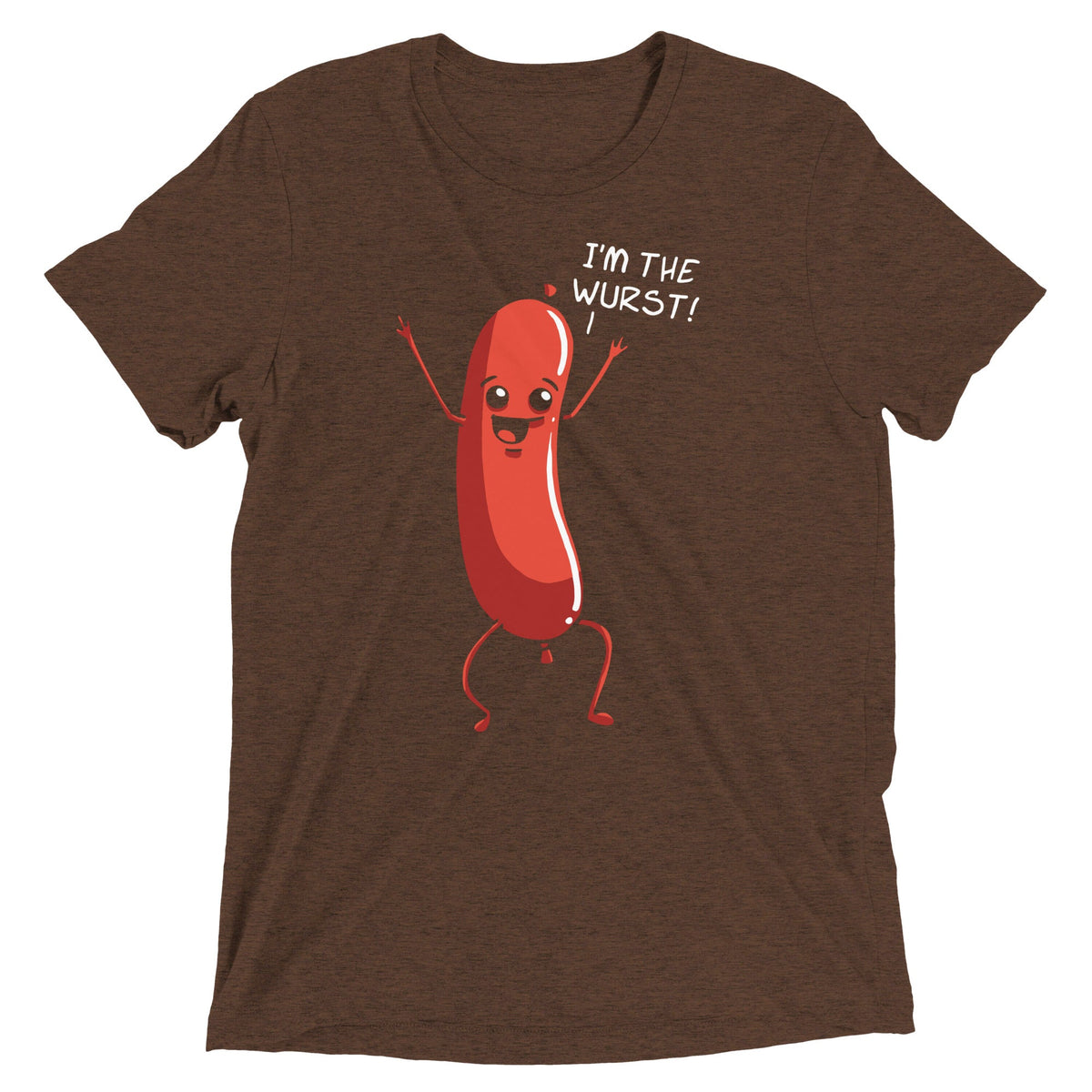 I'm The Wurst Men's Tri-Blend Tee product image 1