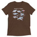 Sharks Of The World Men's Tri-Blend Tee product image 1