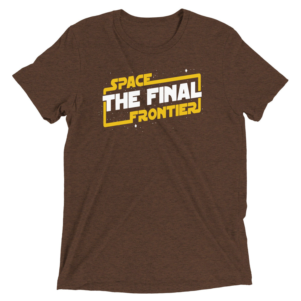 Space The Final Frontier Men's Tri-Blend Tee product image 1