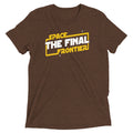 Space The Final Frontier Men's Tri-Blend Tee product image 1