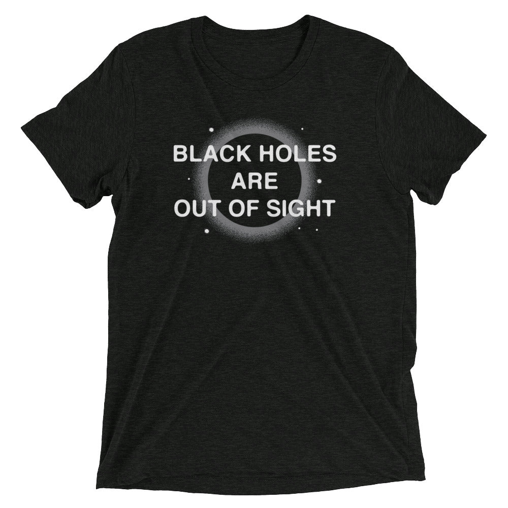 Black Holes Are Out Of Sight Men's Tri-Blend Tee product image 1