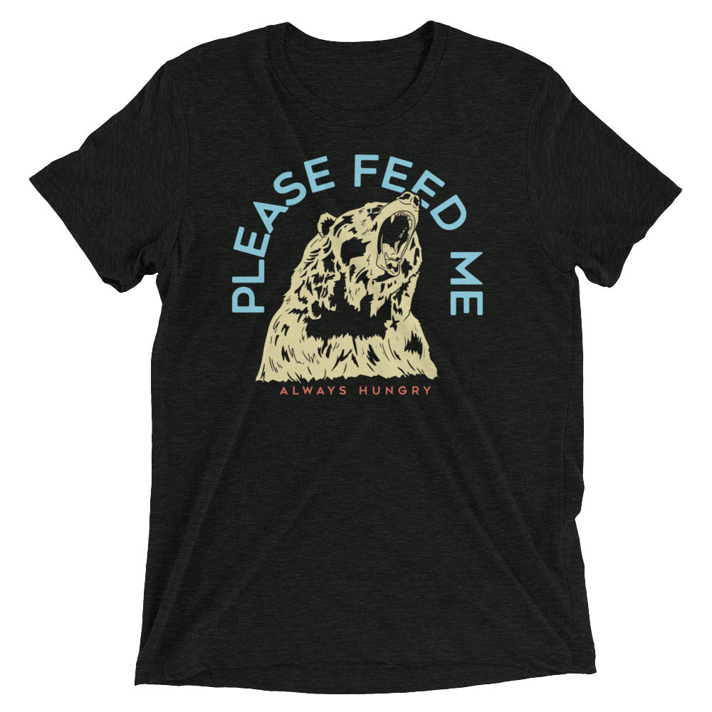 Please Feed Me, Always Hungry Men's Tri-Blend Tee product image 1