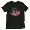 Hello From The Otter Side Men's Tri-Blend Tee product image 1