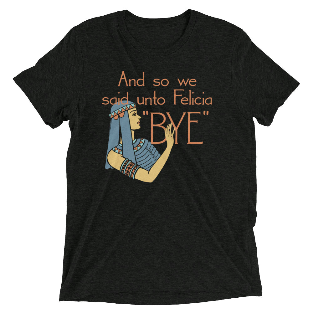 Bye Felicia Men's Tri-Blend Tee product image 1