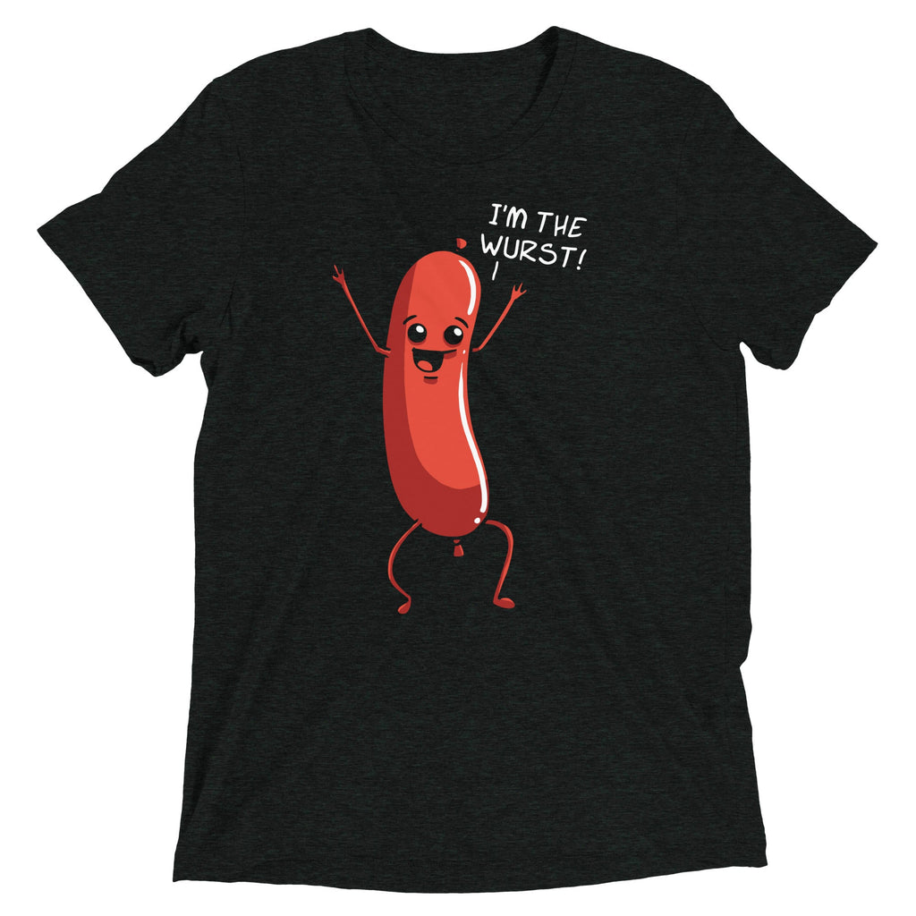 I'm The Wurst Men's Tri-Blend Tee product image 2