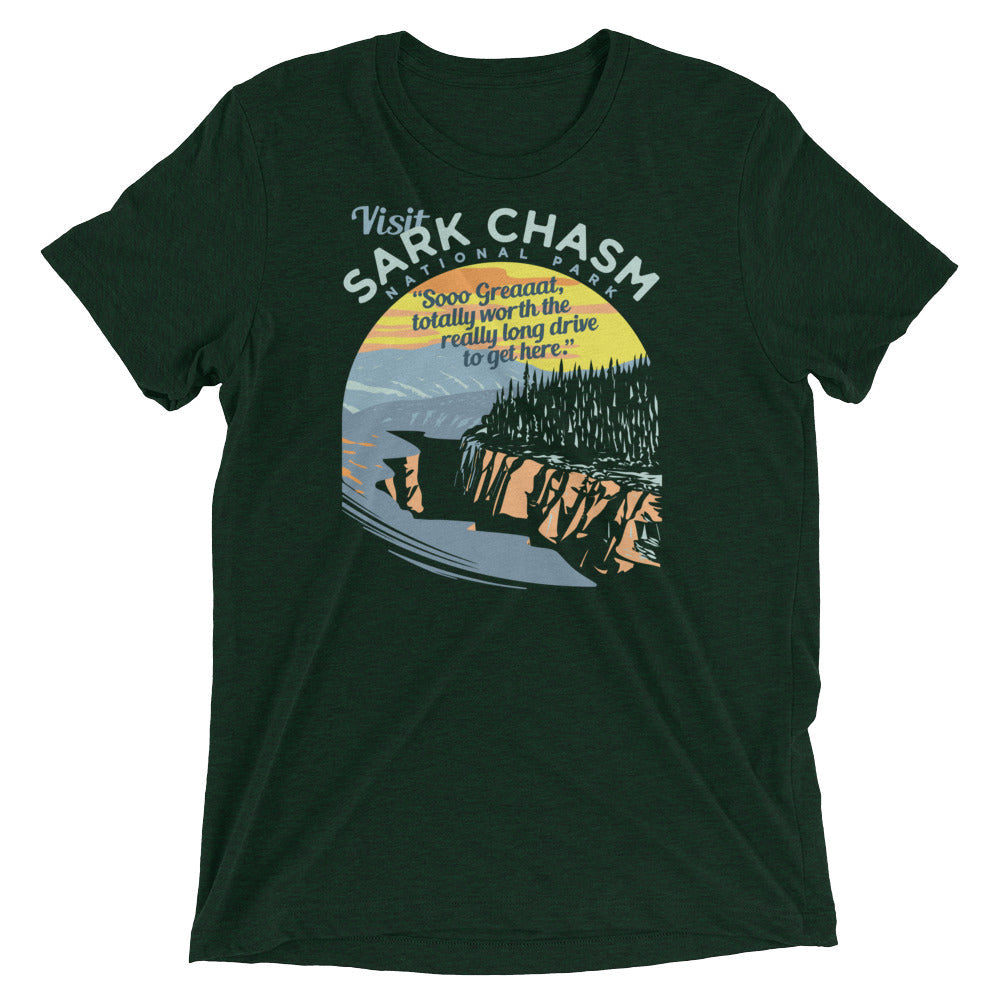 Visit Sark Chasm Men's Tri-Blend Tee product image 3