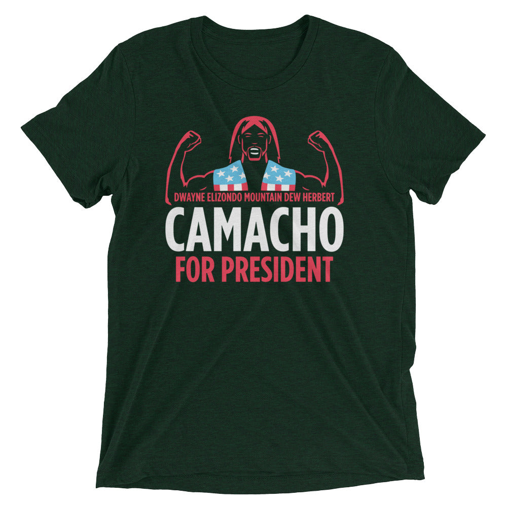 Camacho For President Men's Tri-Blend Tee product image 3