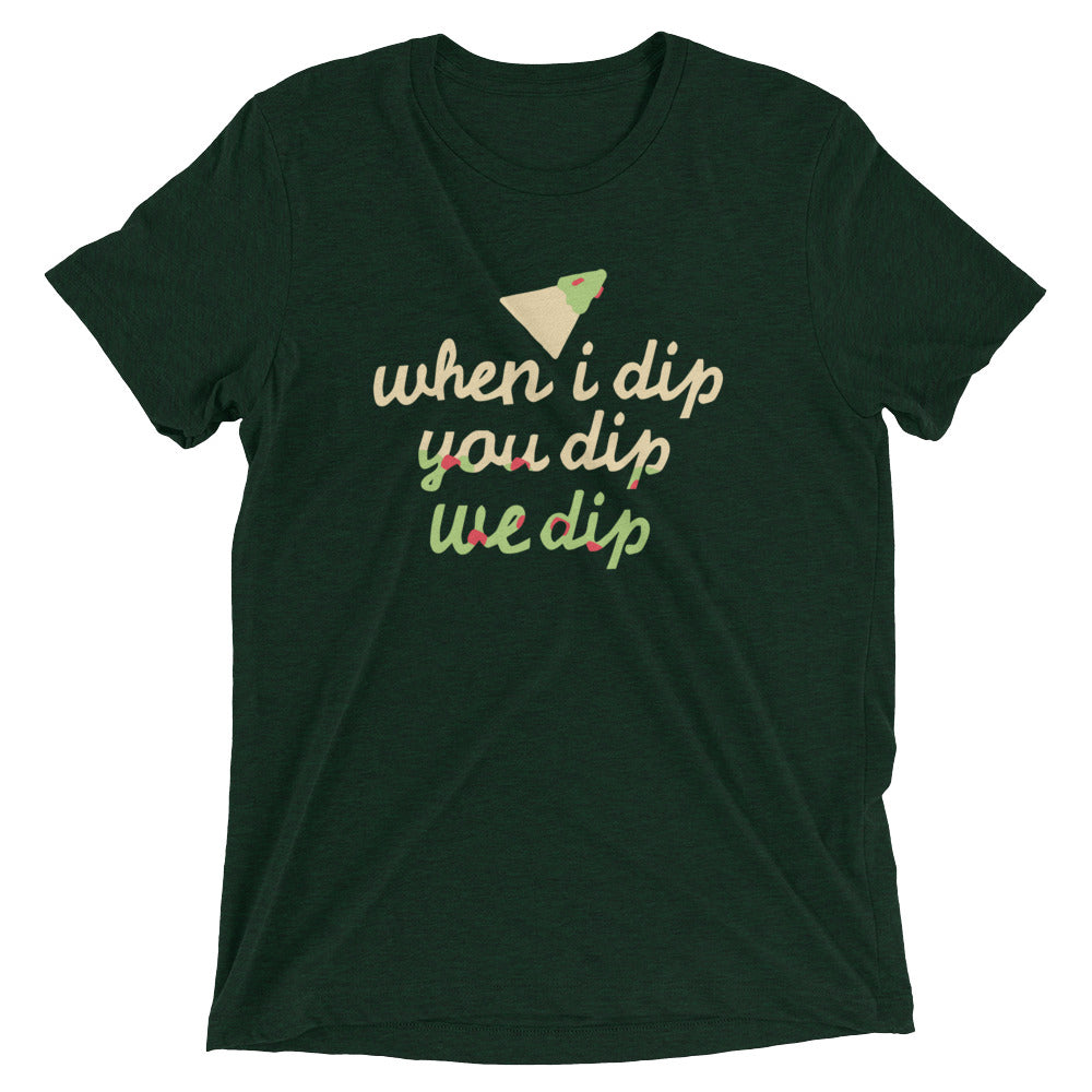 When I Dip You We Men's Tri-Blend Tee product image 2