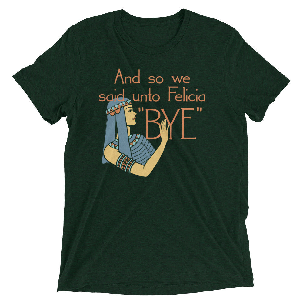Bye Felicia Men's Tri-Blend Tee product image 2