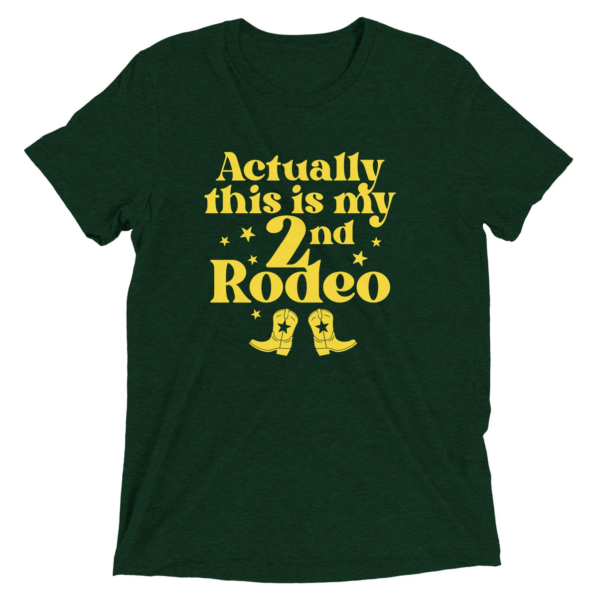 Actually This Is My 2nd Rodeo Men's Tri-Blend Tee product image 1