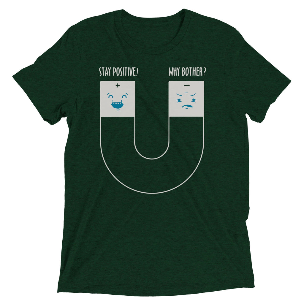 Stay Positive Men's Tri-Blend Tee product image 2