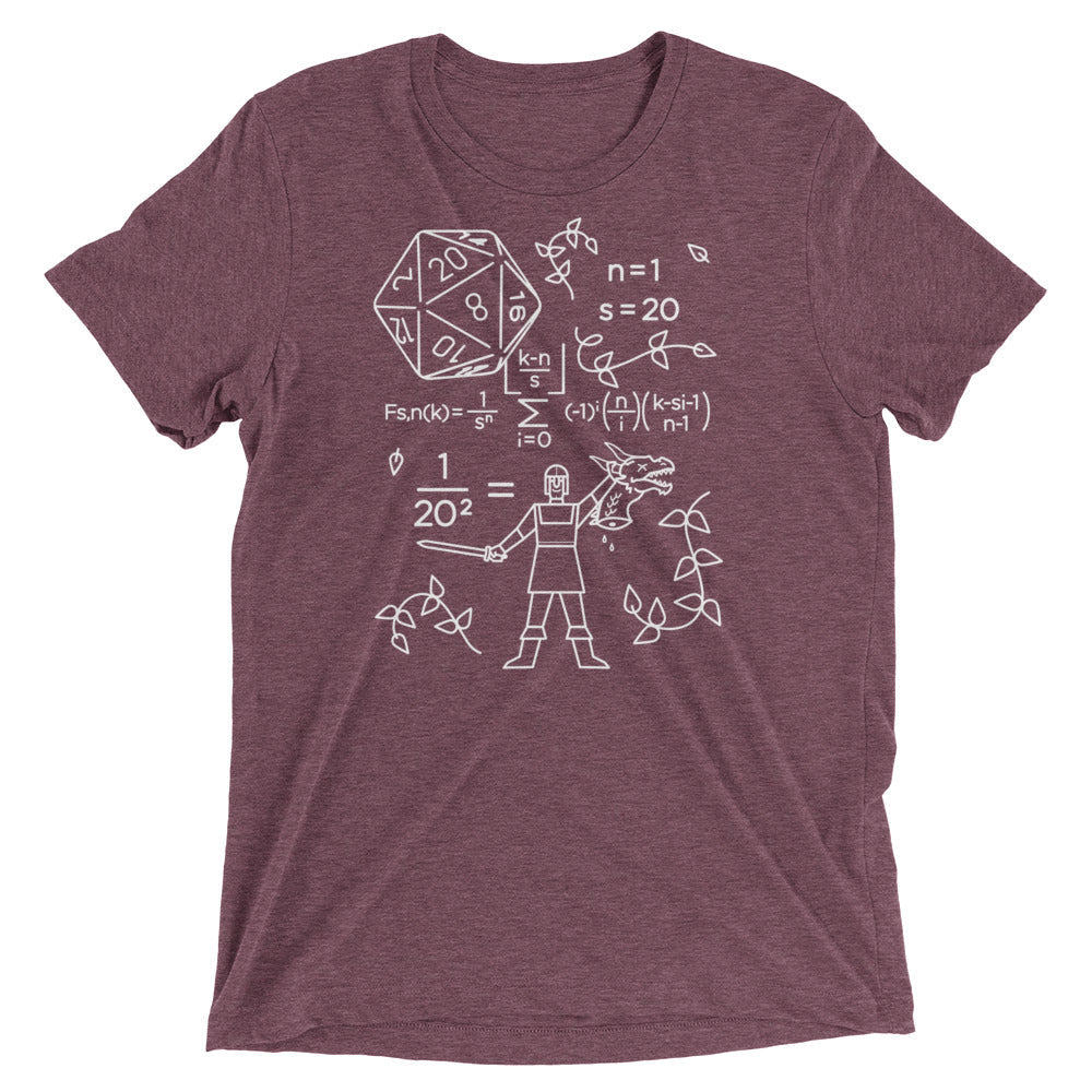 The Science Of A RPG Men's Tri-Blend Tee product image 5