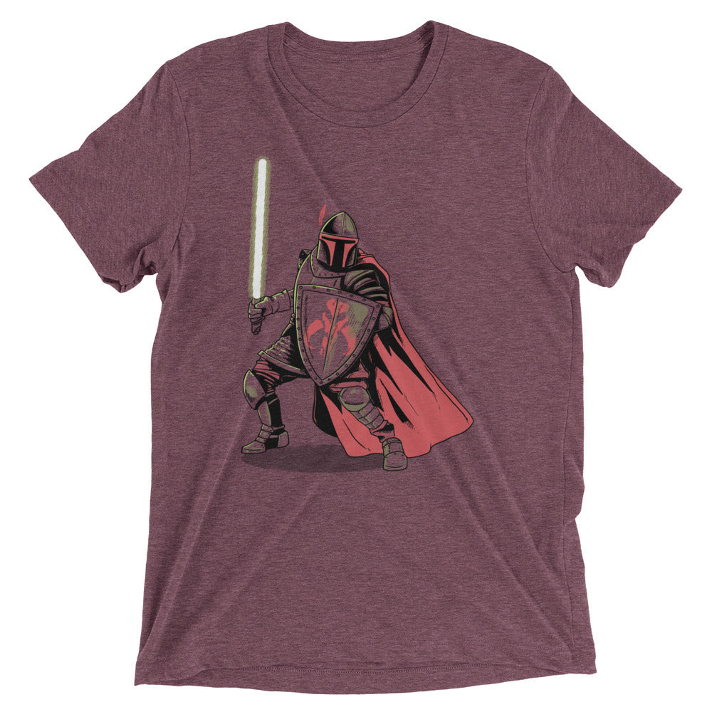 Mandalorian Knight Men's Tri-Blend Tee product image 3