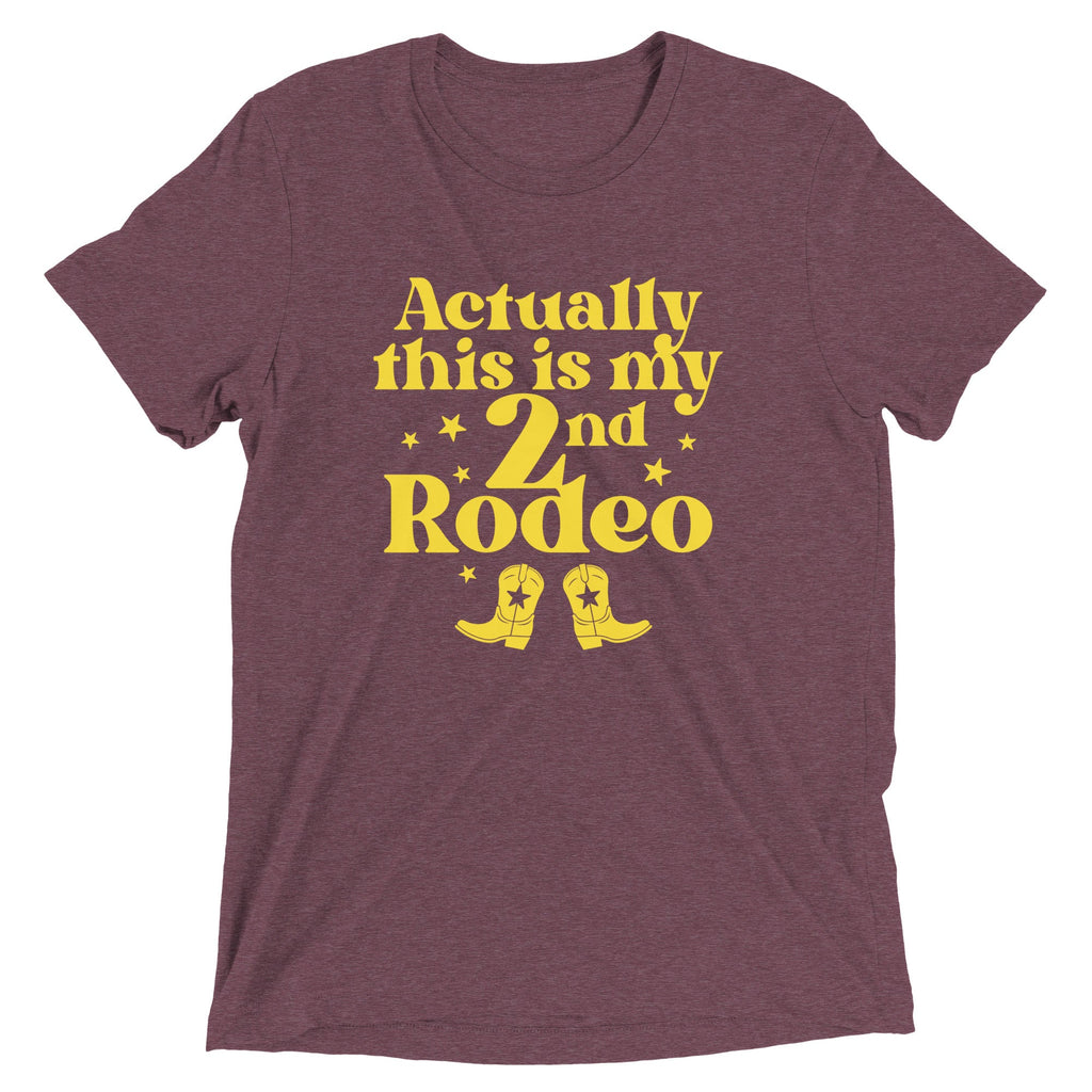 Actually This Is My 2nd Rodeo Men's Tri-Blend Tee product image 7
