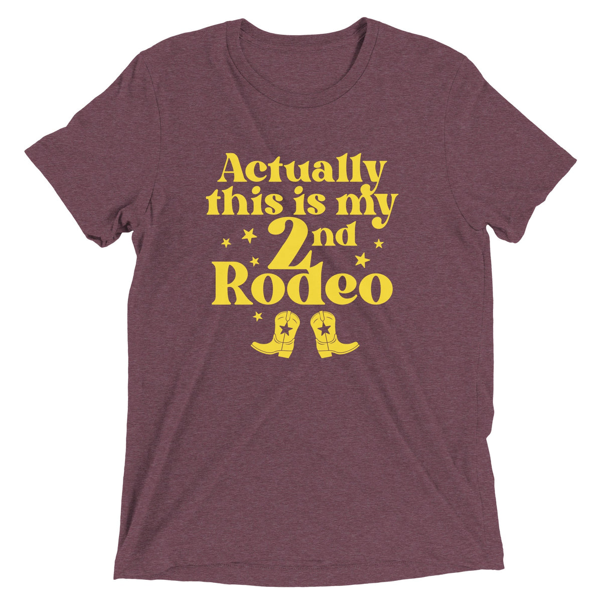 Actually This Is My 2nd Rodeo Men's Tri-Blend Tee product image 7