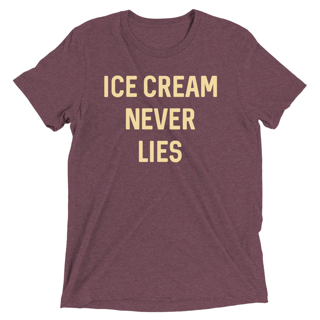 Ice Cream Never Lies Men's Tri-Blend Tee product image 2