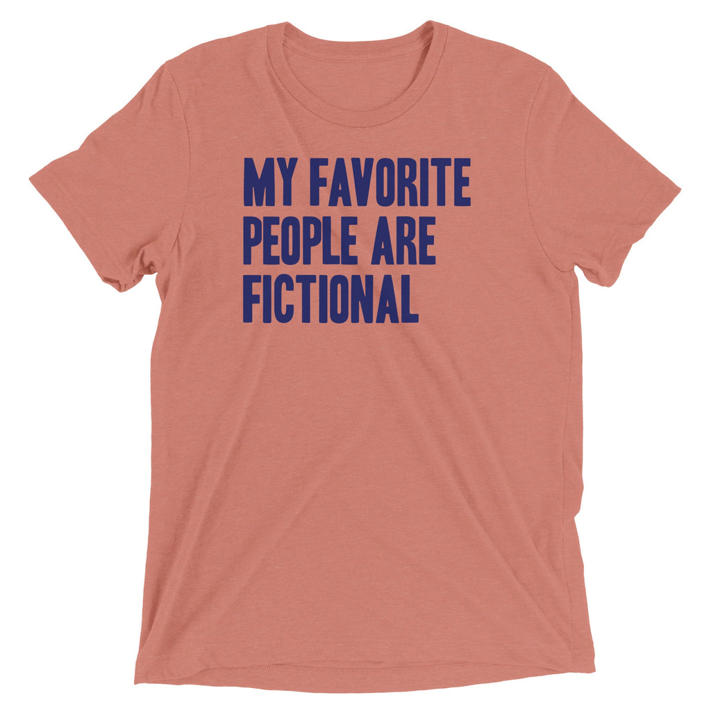 My Favorite People Are Fictional Men's Tri-Blend Tee product image 2
