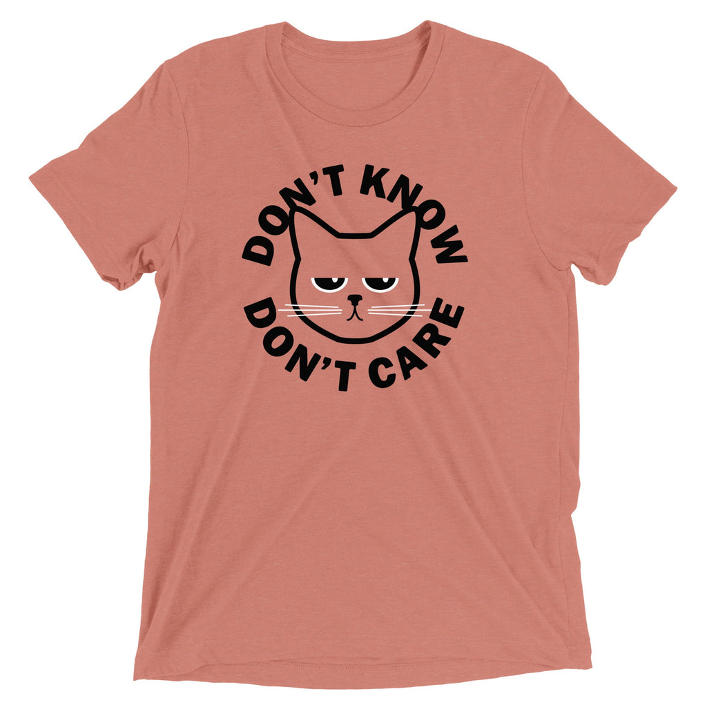 Don't Know Care Men's Tri-Blend Tee product image 3