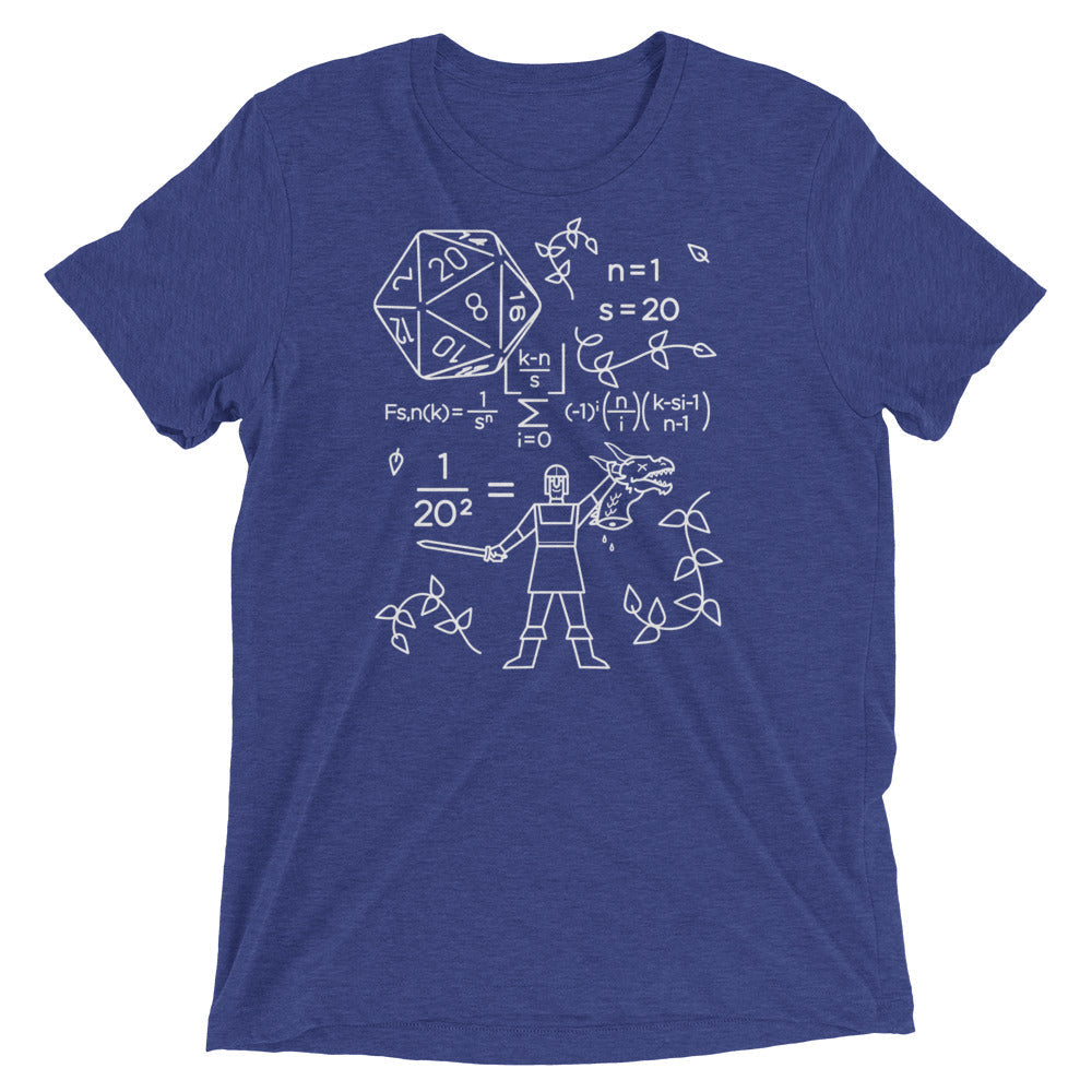 The Science Of A RPG Men's Tri-Blend Tee product image 4