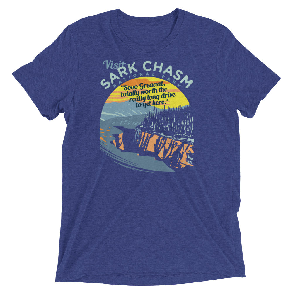 Visit Sark Chasm Men's Tri-Blend Tee product image 1