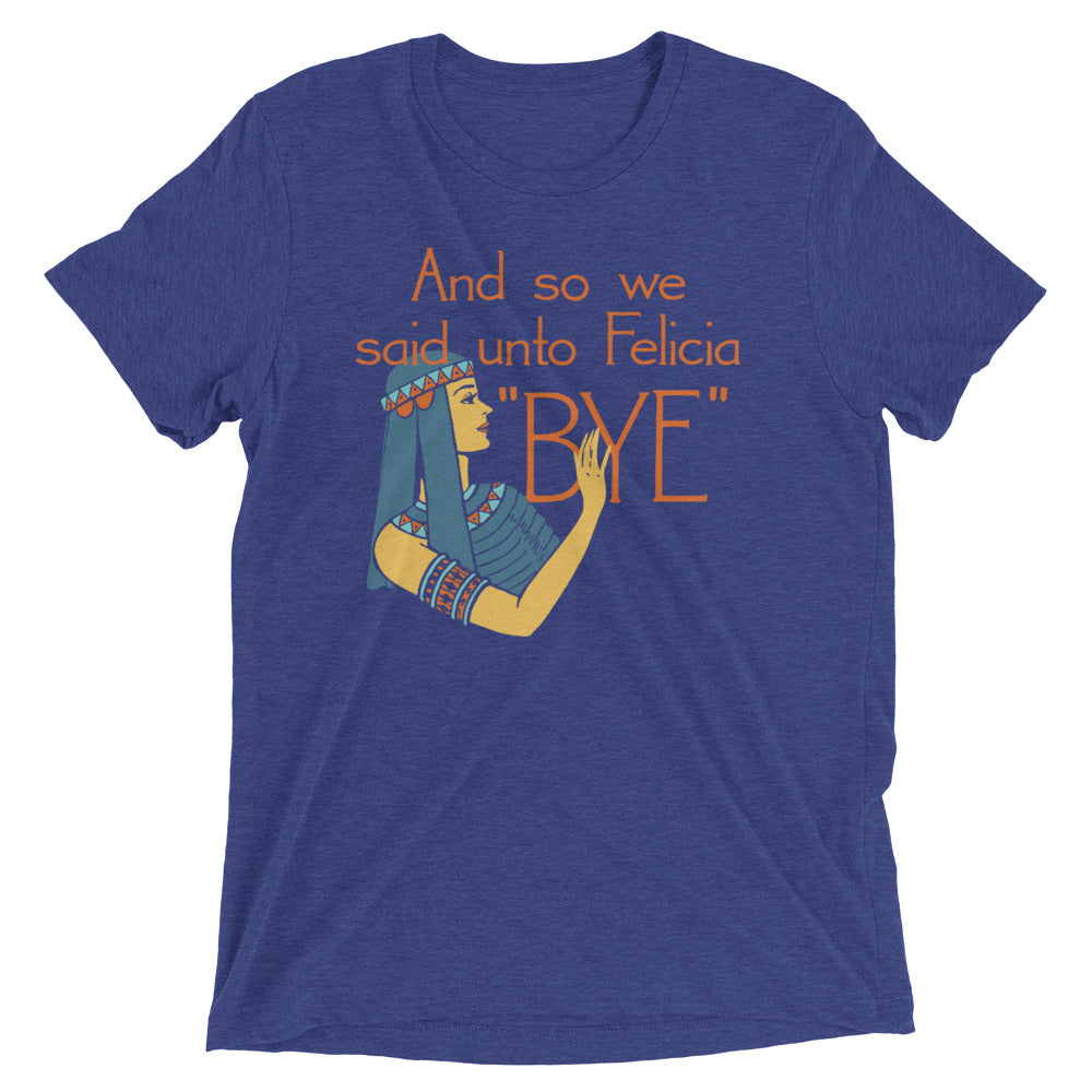 Bye Felicia Men's Tri-Blend Tee product image 3