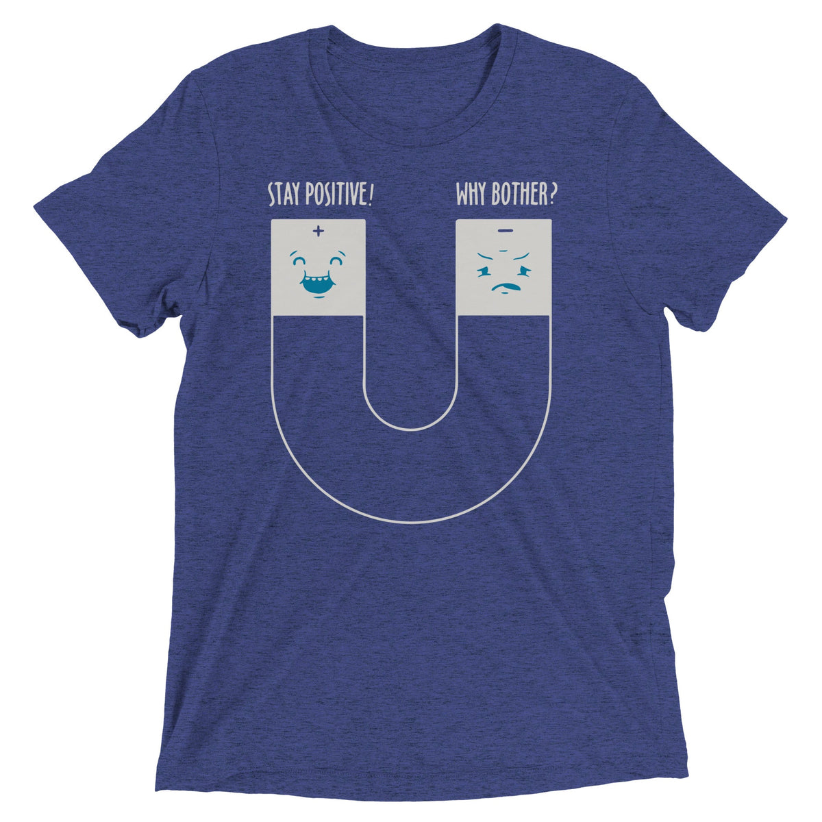 Stay Positive Men's Tri-Blend Tee product image 3