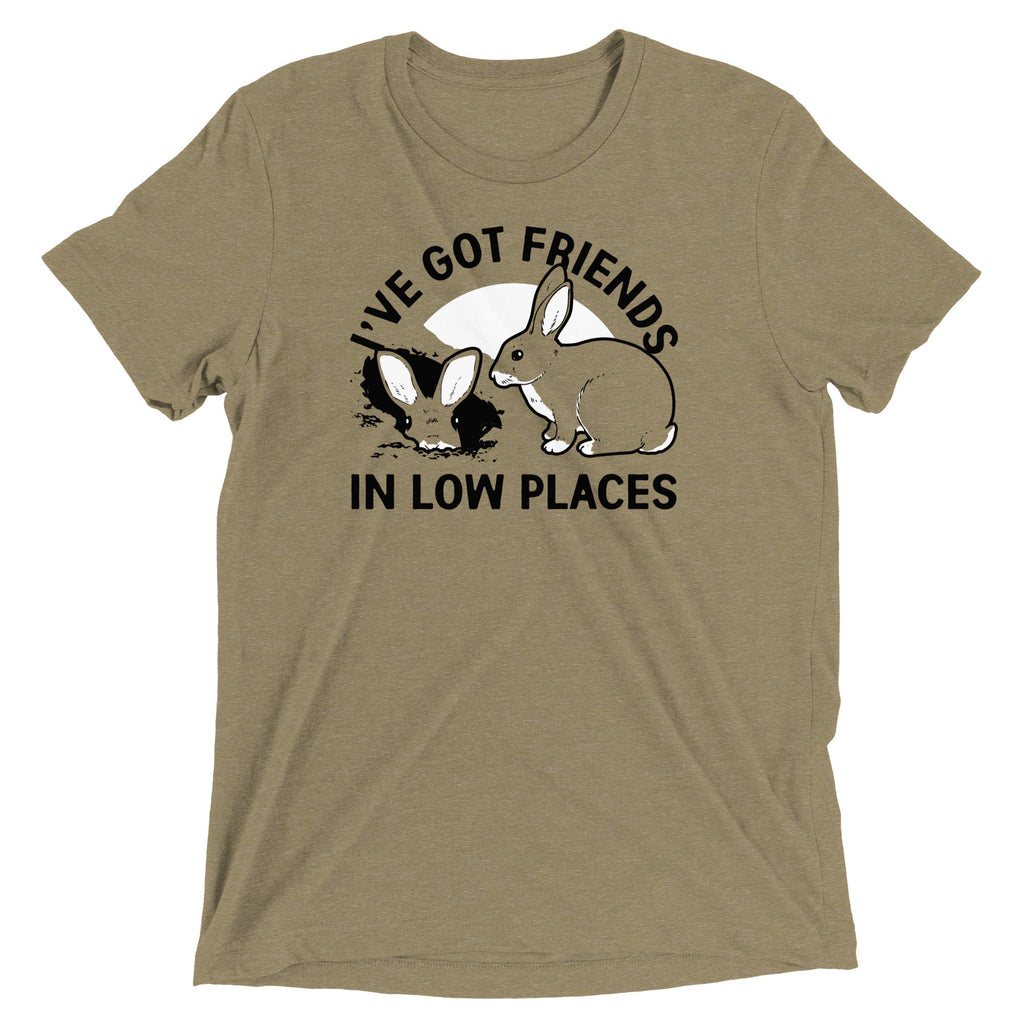 I've Got Friends In Low Places Men's Tri-Blend Tee product image 5