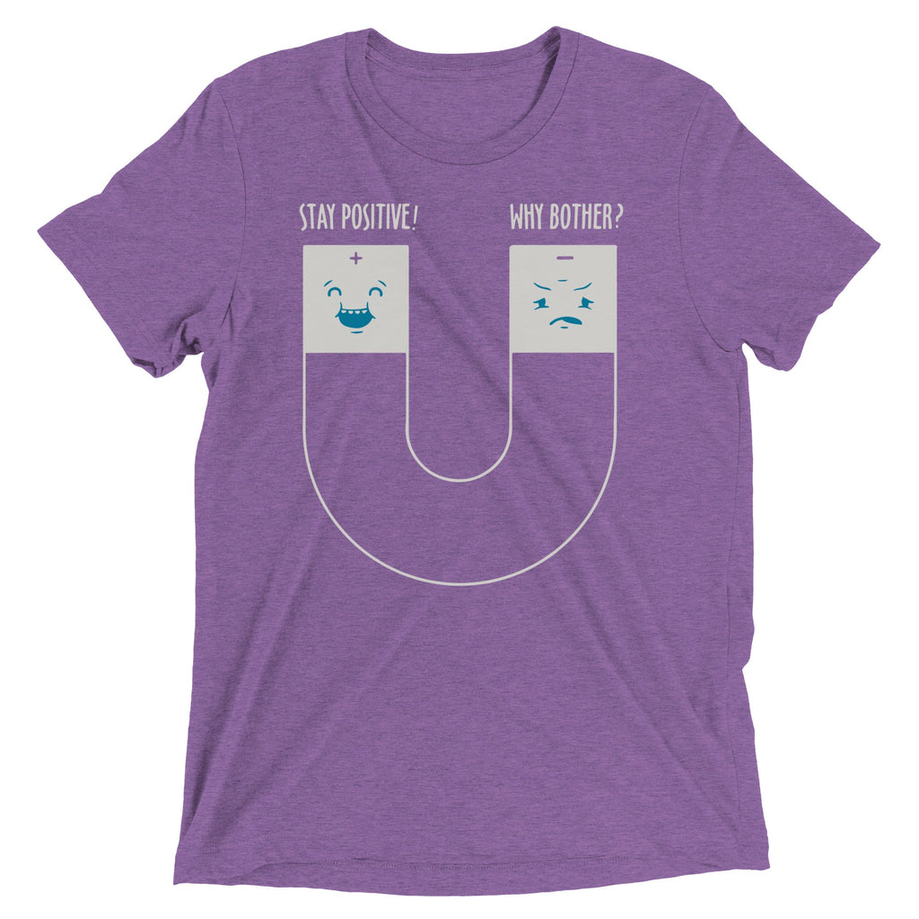 Stay Positive Men's Tri-Blend Tee product image 4