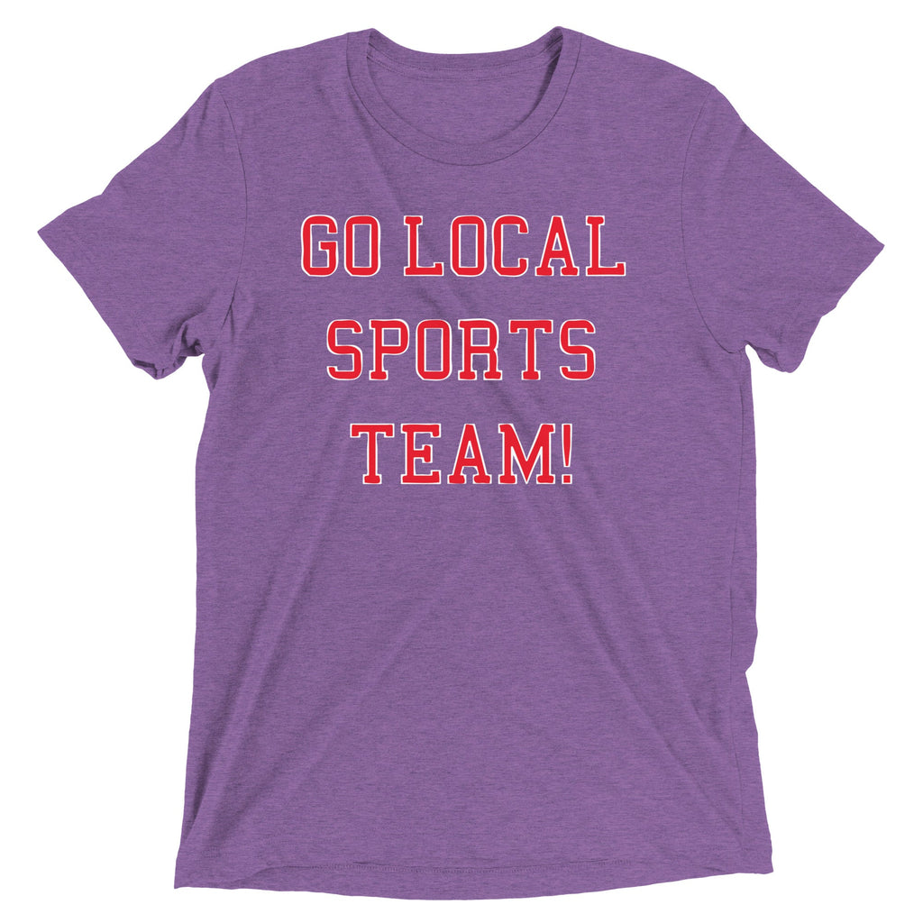 Go Local Sports Team! Men's Tri-Blend Tee product image 2