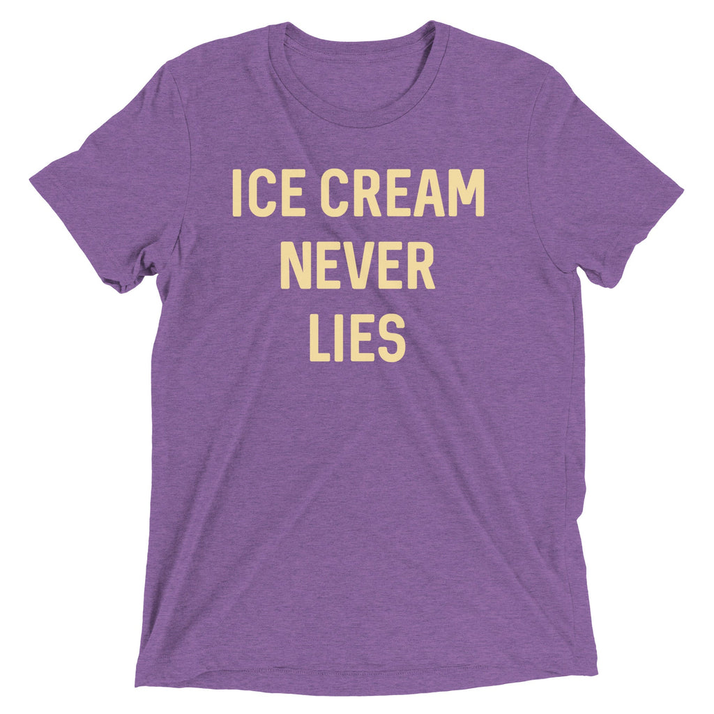 Ice Cream Never Lies Men's Tri-Blend Tee product image 3